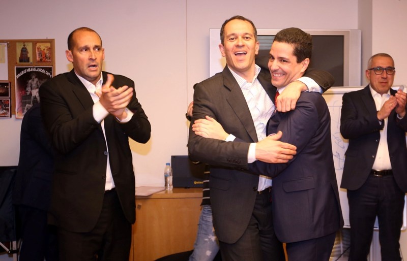 Ολυμπιακός: Η αποθέωση στα αποδυτήρια (video+photos)