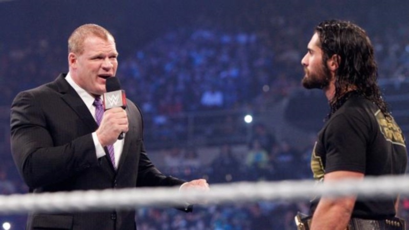 SmackDown: «Ανακατεύτηκε» ο Seth Rollins (photos+videos)