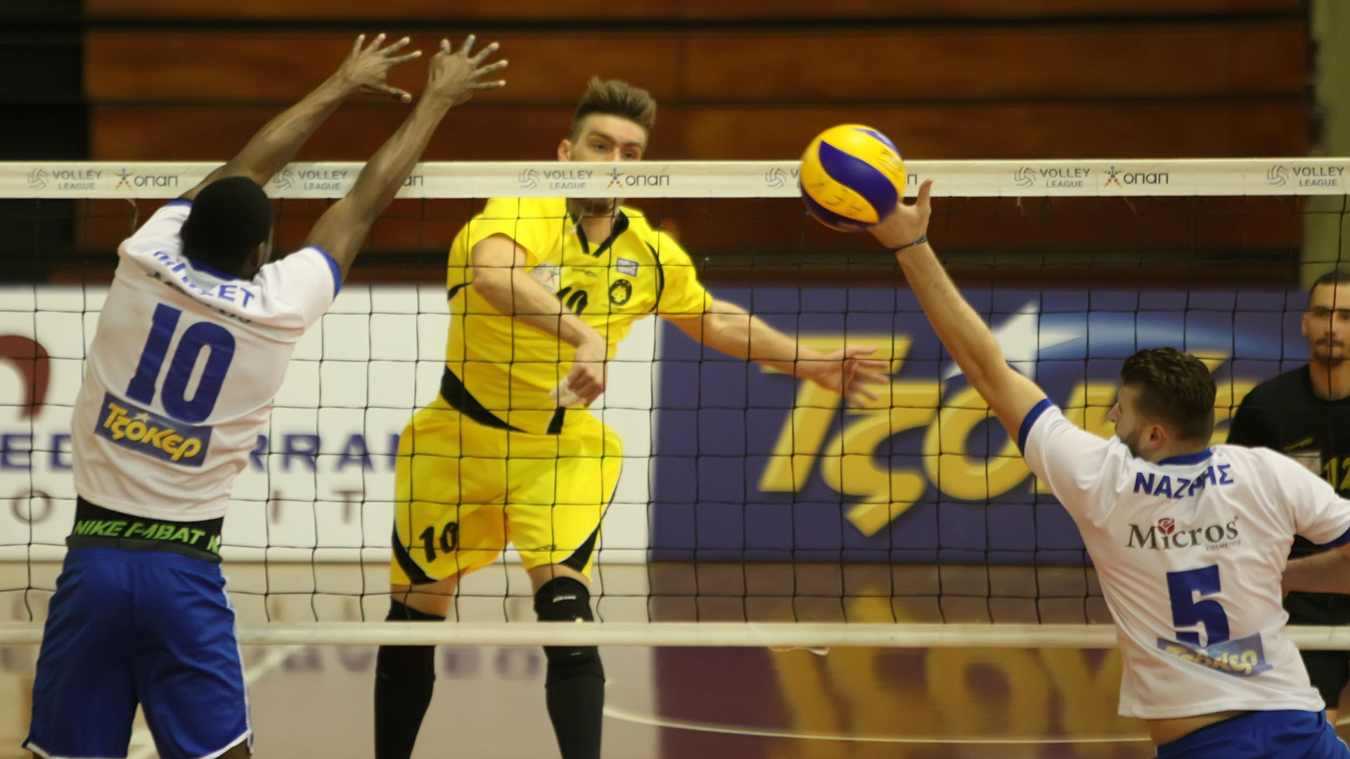 Volleyleague: Αποχαιρέτησε η ΑΕΚ χάνοντας από τη ΜΕΝΤ (photos)
