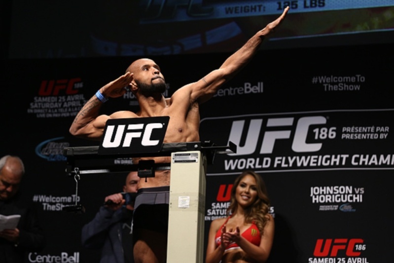 UFC 186: Όλοι στα κιλά τους, παρών ο «GSP» (photos+videos)