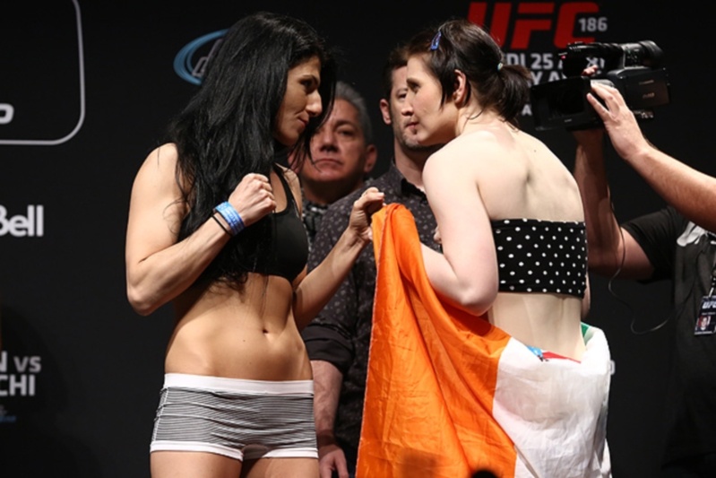 UFC 186: Όλοι στα κιλά τους, παρών ο «GSP» (photos+videos)