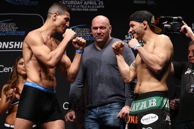 UFC 186: Όλοι στα κιλά τους, παρών ο «GSP» (photos+videos)
