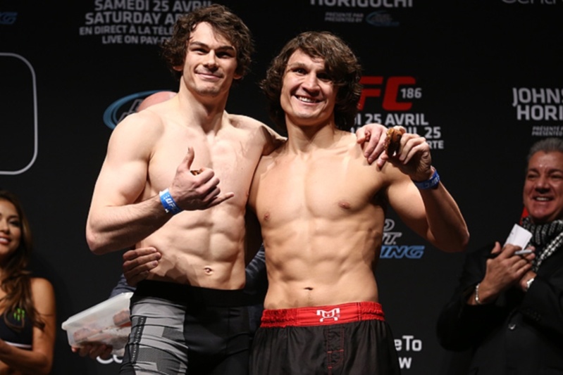 UFC 186: Όλοι στα κιλά τους, παρών ο «GSP» (photos+videos)