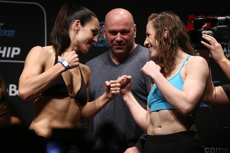 UFC 186: Όλοι στα κιλά τους, παρών ο «GSP» (photos+videos)
