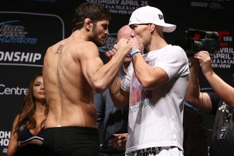 UFC 186: Όλοι στα κιλά τους, παρών ο «GSP» (photos+videos)