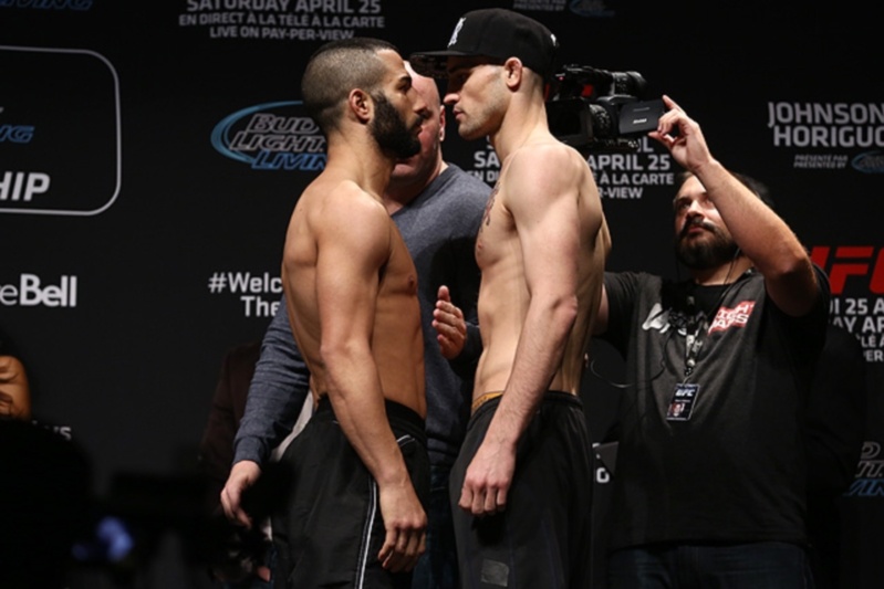 UFC 186: Όλοι στα κιλά τους, παρών ο «GSP» (photos+videos)