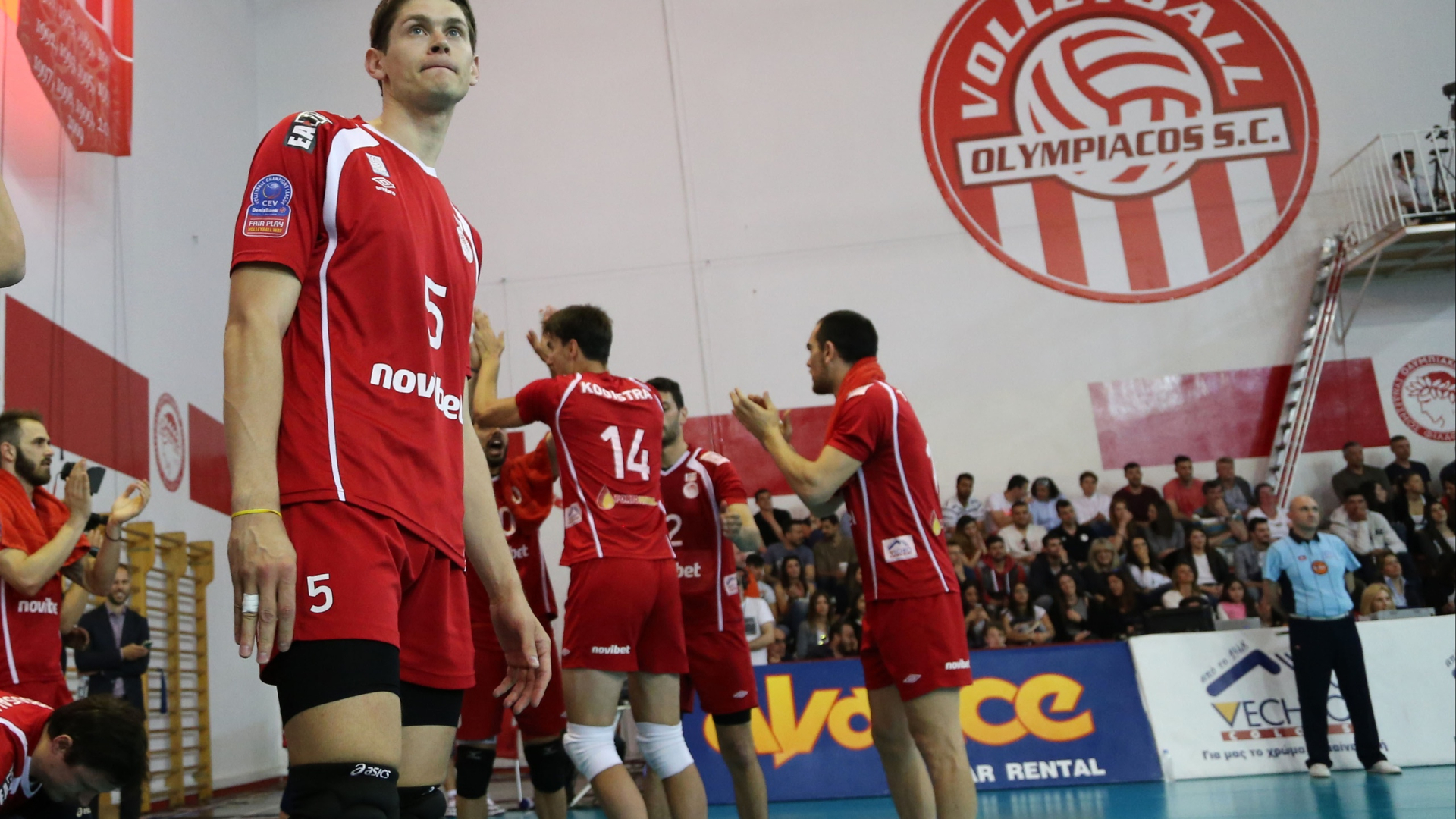 Volleyleague: Ολυμπιακός - ΠΑΟΚ 2-3 (photos)