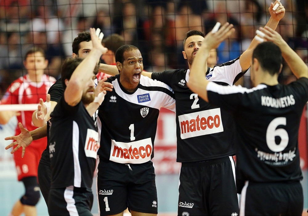 Volleyleague: Ολυμπιακός - ΠΑΟΚ 2-3 (photos)