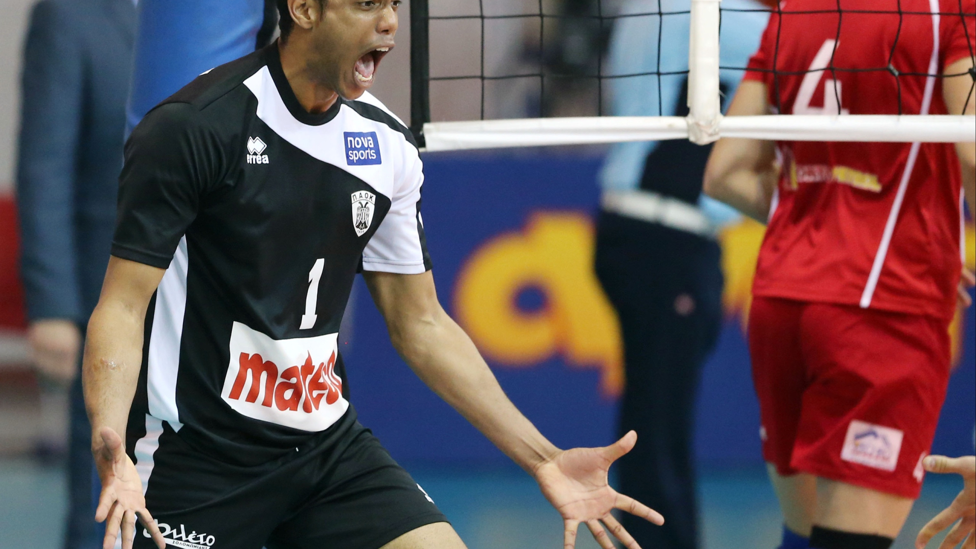 Volleyleague: Ολυμπιακός - ΠΑΟΚ 2-3 (photos)