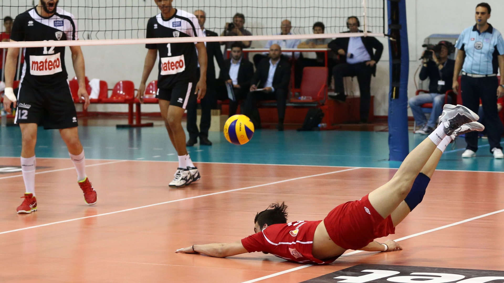 Volleyleague: Ολυμπιακός - ΠΑΟΚ 2-3 (photos)