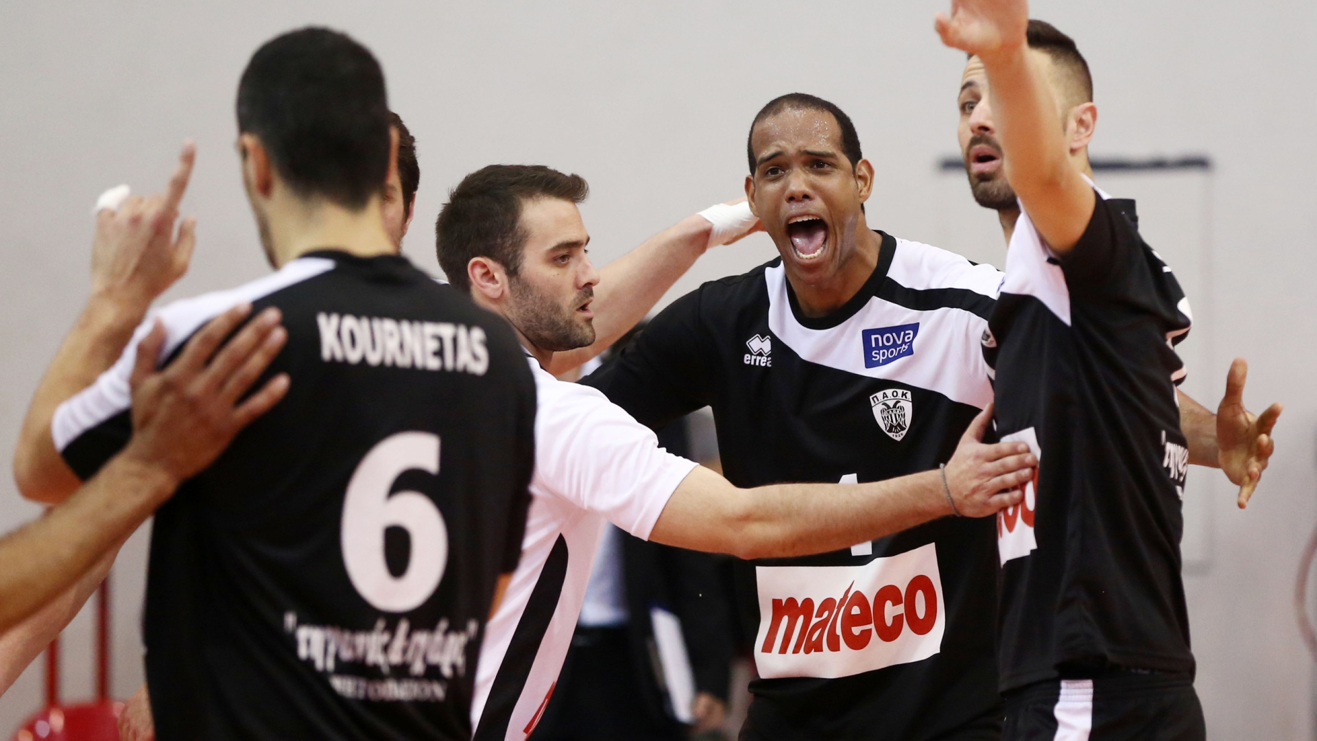 Volleyleague: Ολυμπιακός - ΠΑΟΚ 2-3 (photos)