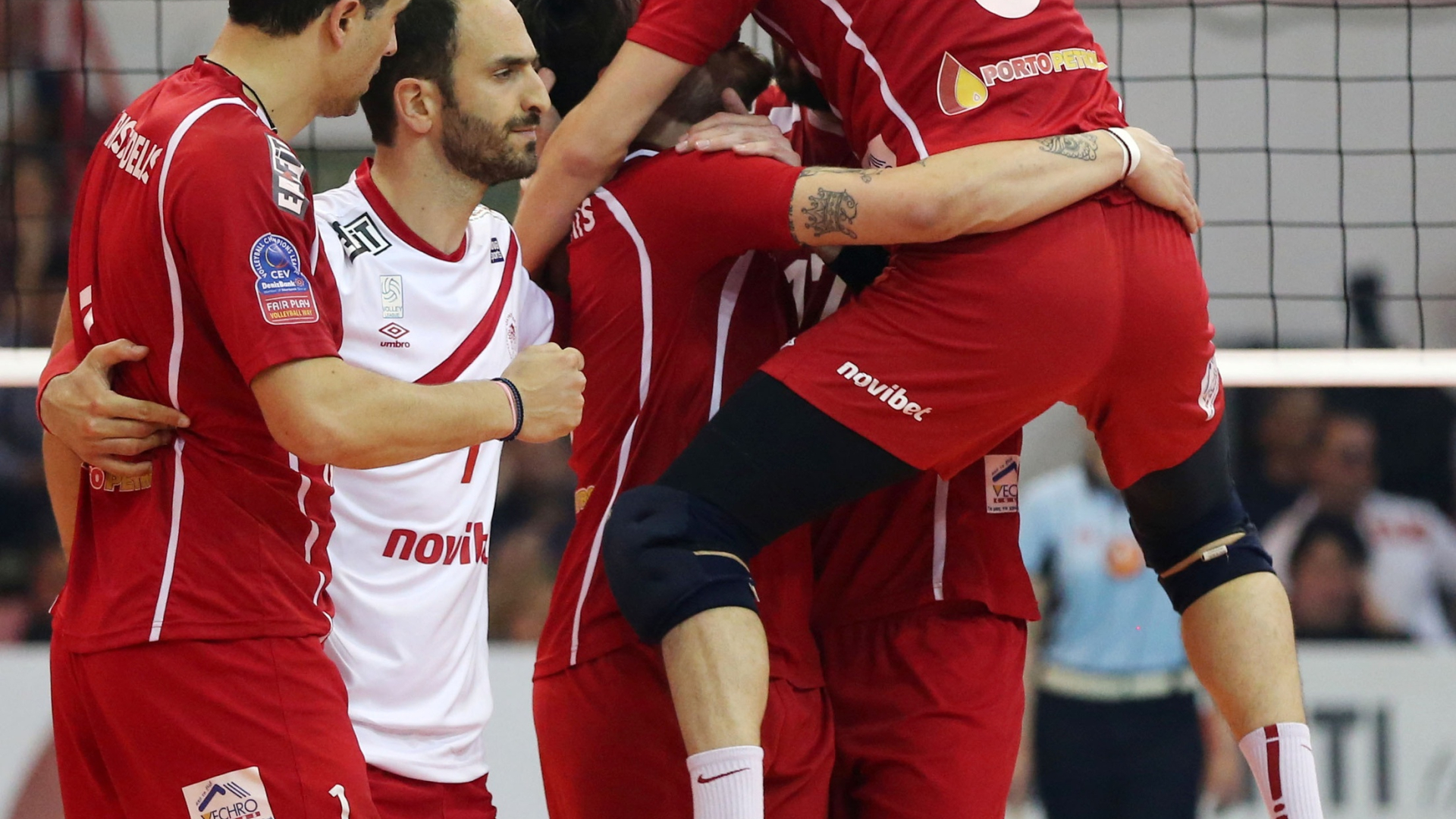 Volleyleague: Ολυμπιακός - ΠΑΟΚ 2-3 (photos)