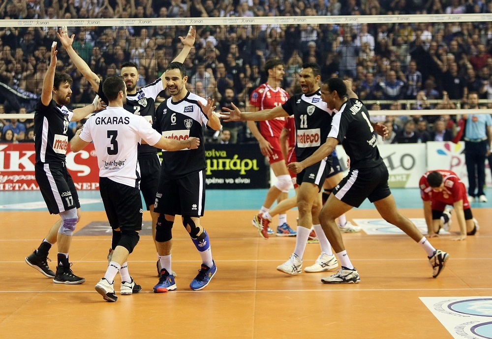 Volleyleague: ΠΑΟΚ - Ολυμπιακός 3-0 (photos)