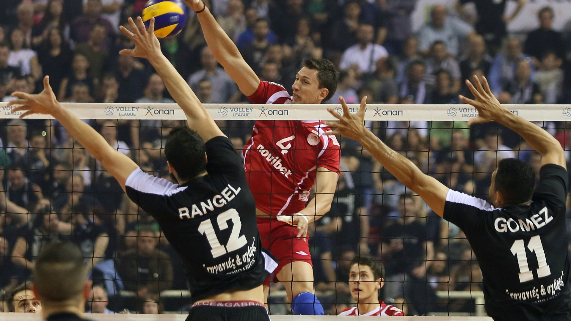 Volleyleague: ΠΑΟΚ - Ολυμπιακός 3-0 (photos)
