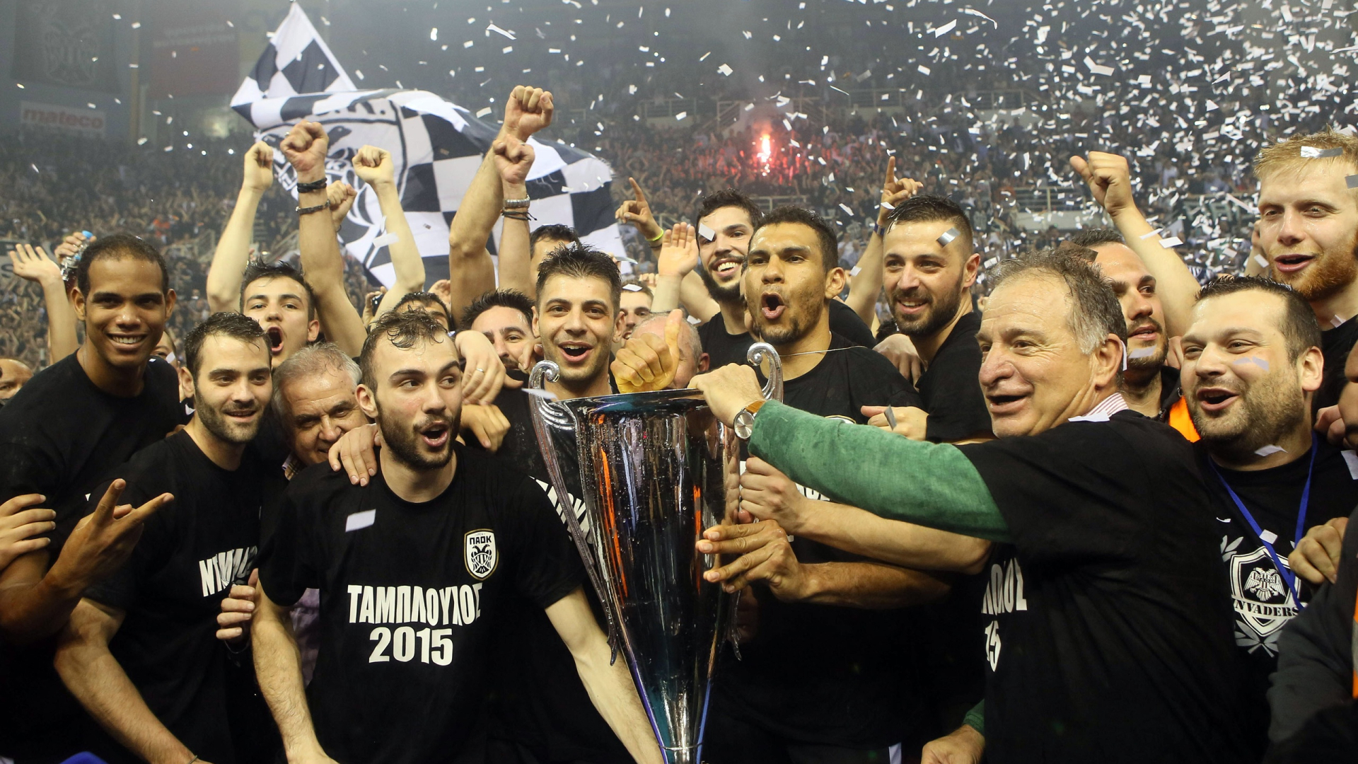 ΠΑΟΚ: Χαμός στους πανηγυρισμούς (photos)