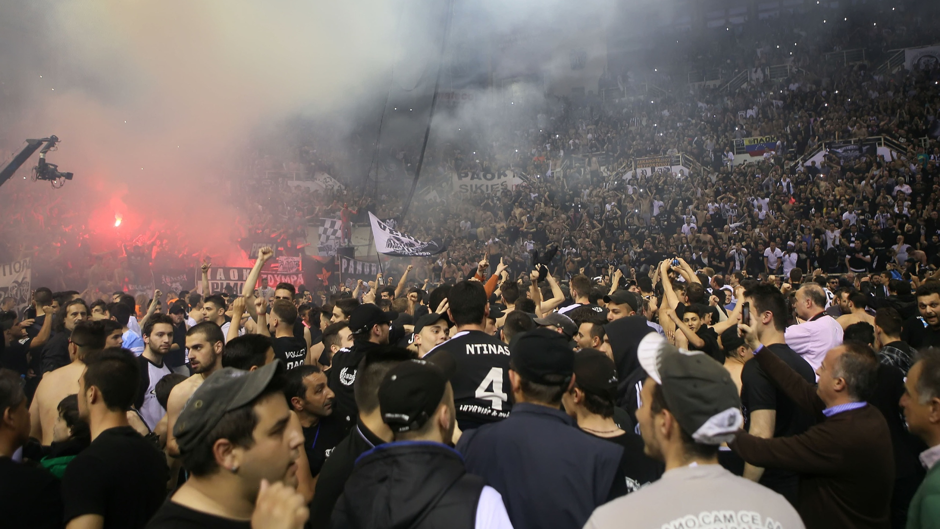 ΠΑΟΚ: Χαμός στους πανηγυρισμούς (photos)