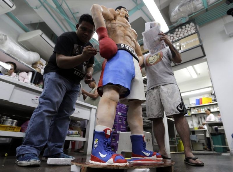 Έκαναν… γλυκό γίγας τον Pacquiao! (photos)