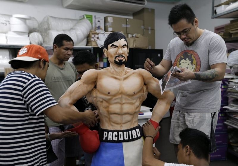 Έκαναν… γλυκό γίγας τον Pacquiao! (photos)