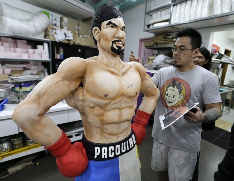 Έκαναν… γλυκό γίγας τον Pacquiao! (photos)