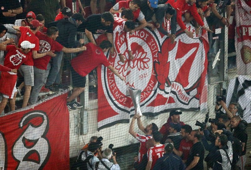 Τα κλικ από τη φιέστα του Ολυμπιακού (photos)