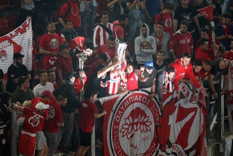 Τα κλικ από τη φιέστα του Ολυμπιακού (photos)