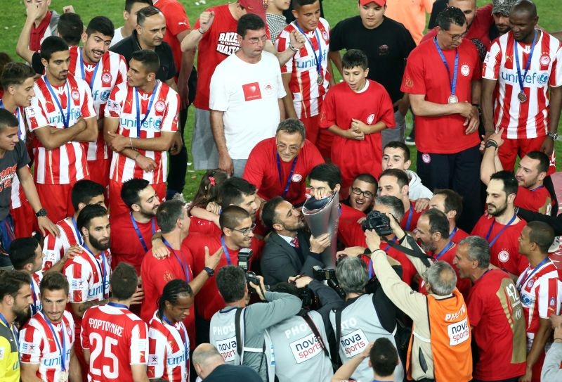Τα κλικ από τη φιέστα του Ολυμπιακού (photos)