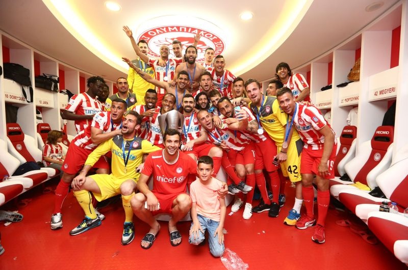 Τα κλικ από τη φιέστα του Ολυμπιακού (photos)