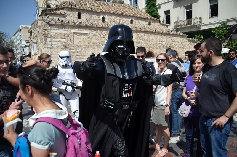 Ο «πόλεμος των Άστρων» στο Σύνταγμα! (photos)