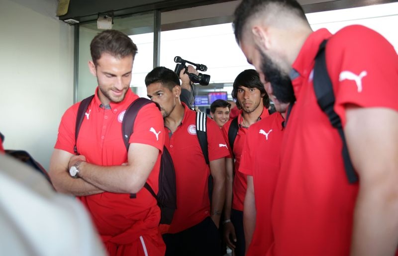 Ολυμπιακός: Με Μαρινάκη στα Χανιά (photos)