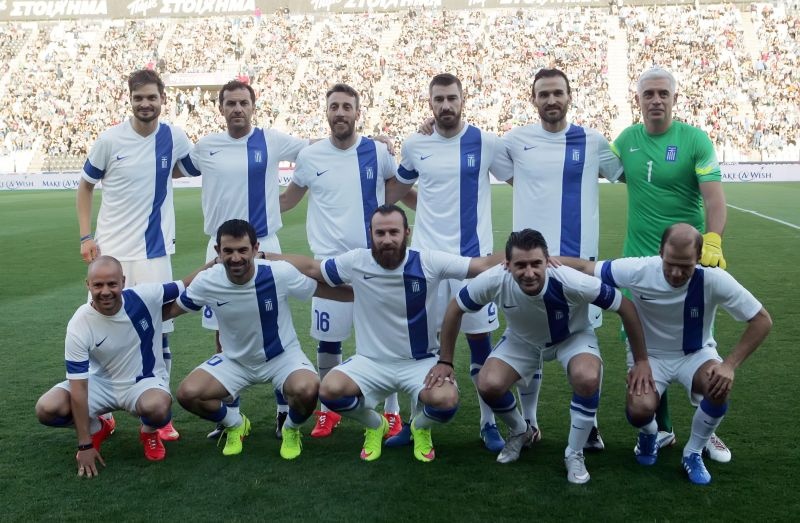 ΠΑΟΚ και Εθνική 2004 έδωσαν χαρά στον Χρυσοβαλάντη (photos)