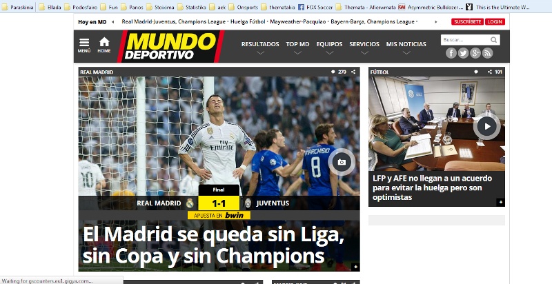 Ξένος Τύπος: «Grande Juve!» (photos)