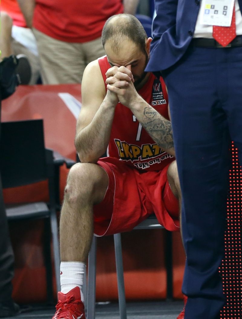 Η απογοήτευση του Σπανούλη (photos)
