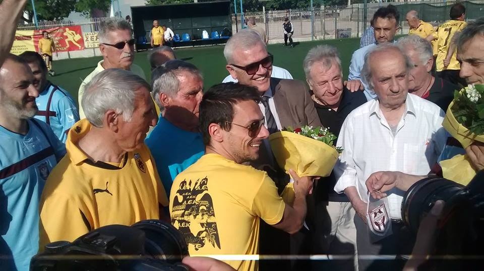 ΑΕΚ: Στο φιλικό των Παλαιμάχων ο Μελισσανίδης (photos)