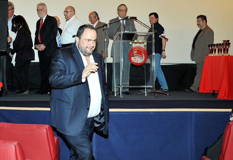 Μαρινάκης: «Μεγάλη μας αγάπη ο Ολυμπιακός» (photos)