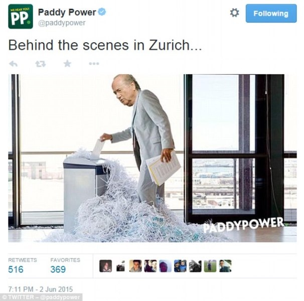 Απίστευτο trollάρισμα στον Μπλάτερ για το σκάνδαλο! (photos)