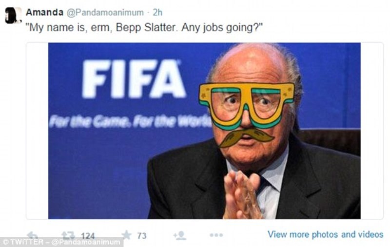 Απίστευτο trollάρισμα στον Μπλάτερ για το σκάνδαλο! (photos)