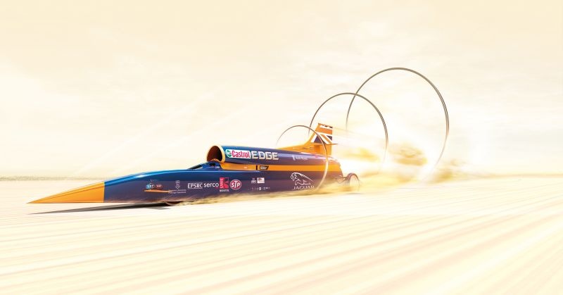 BLOODHOUND SSC: Το υπερηχητικό αυτοκίνητο των 1600χλμ/ώρα στην Αθήνα