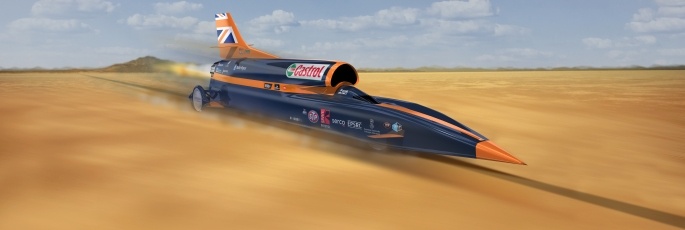 BLOODHOUND SSC: Το υπερηχητικό αυτοκίνητο των 1600χλμ/ώρα στην Αθήνα