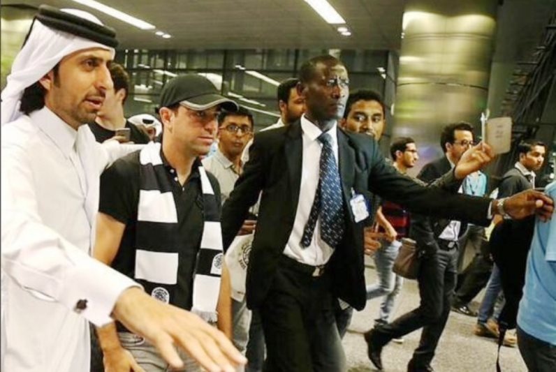 Έφτασε στο Κατάρ ο Τσάβι! (photo)