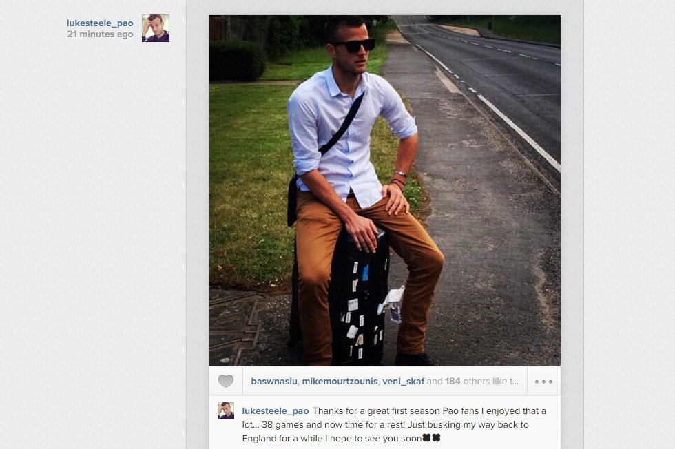 Το αντίο και το ευχαριστώ του Στιλ στους φιλάθλους του Παναθηναϊκού