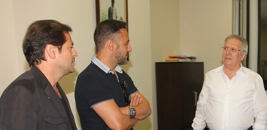 Ο Ομπράντοβιτς υποδέχθηκε τον Περέιρα! (photos)