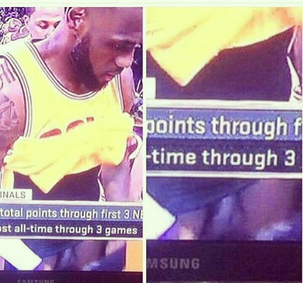 Τα γεννητικά όργανα του Λεμπρόν κάνουν τον γύρο του κόσμου! (videos+photo)