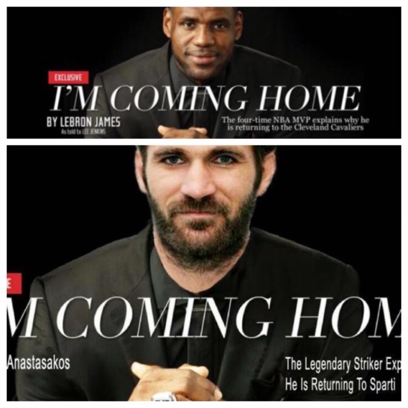 Σπάρτη: Αναστασάκος όπως λέμε… Λεμπρόν! (photo)