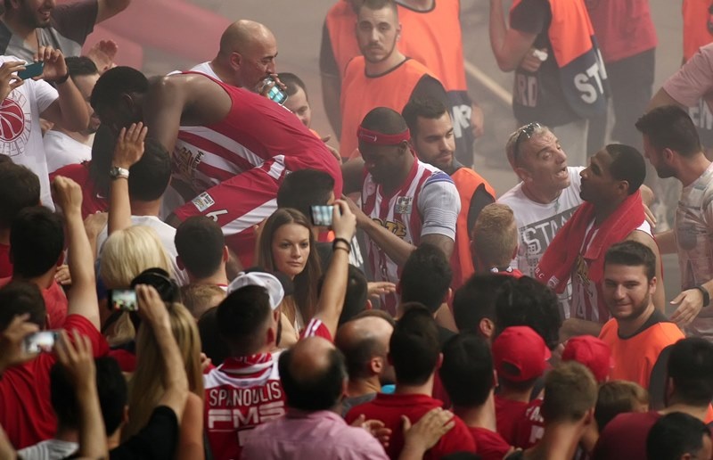 Ολυμπιακός: Οι «ερυθρόλευκοι» πανηγυρισμοί (photos)