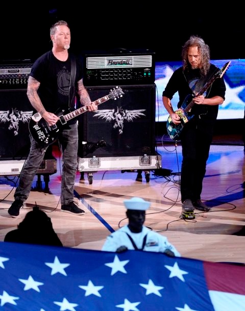 Με Metallica ο τελικός του NBA! (photos+video)