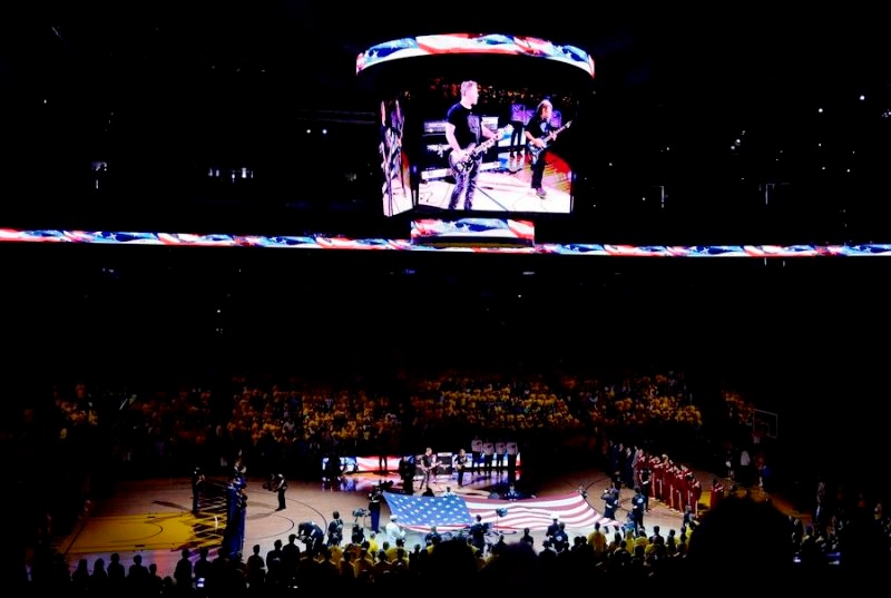 Με Metallica ο τελικός του NBA! (photos+video)