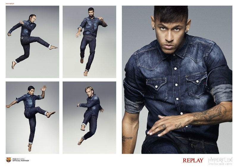 Η Replay υπερήφανος χορηγός της FC Barcelona (photos)