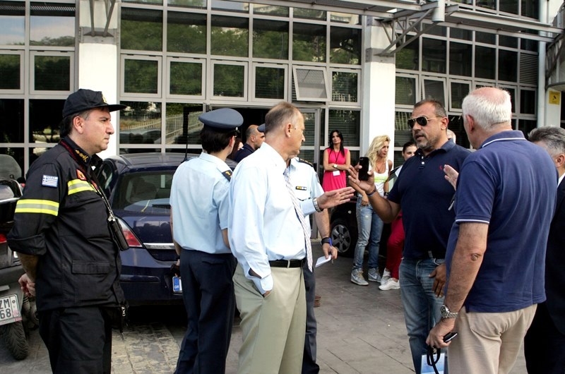 Πήρε φωτιά το Αλεξάνδρειο! (photos)