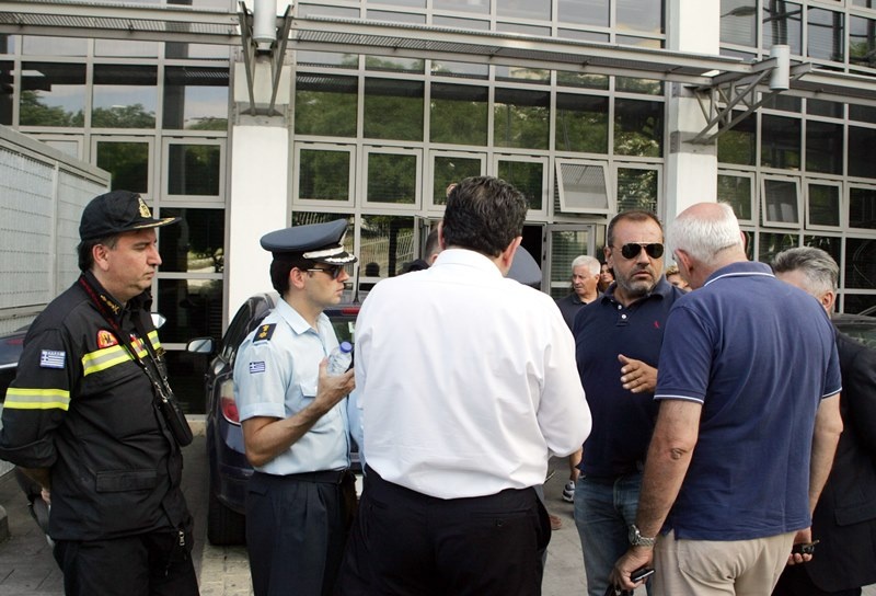 Πήρε φωτιά το Αλεξάνδρειο! (photos)