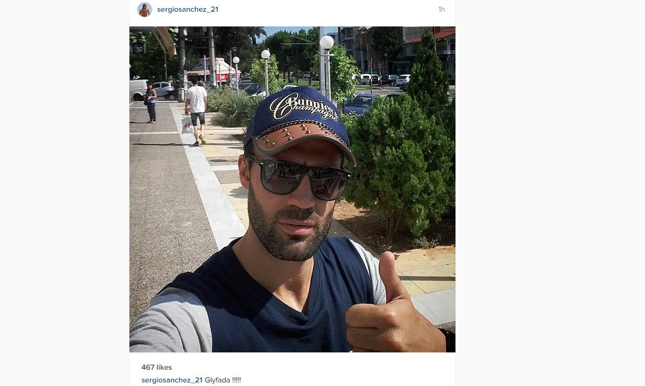 Ο Σέρχιο Σάντσεθ εξερευνά την… Αθήνα (photo)